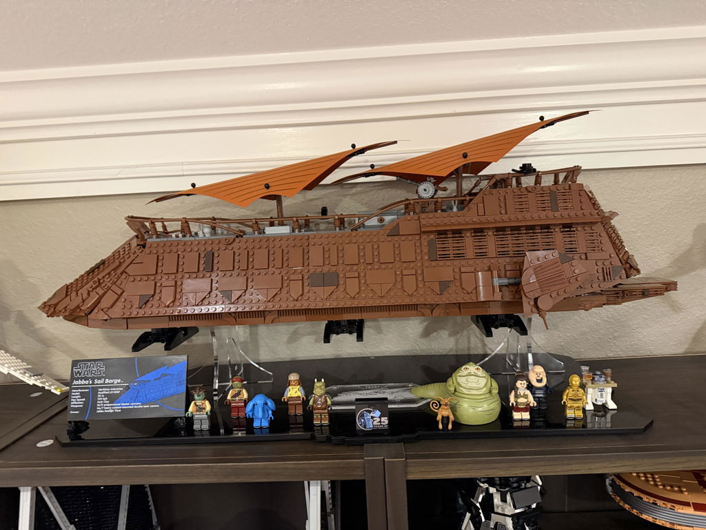 Display Stand for LEGO® Star Wars™ UCS Jabba’s Sail Barge (75397)