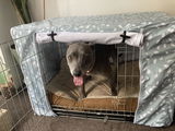 TERRAZZO GREEN - DOG CRATE COVER