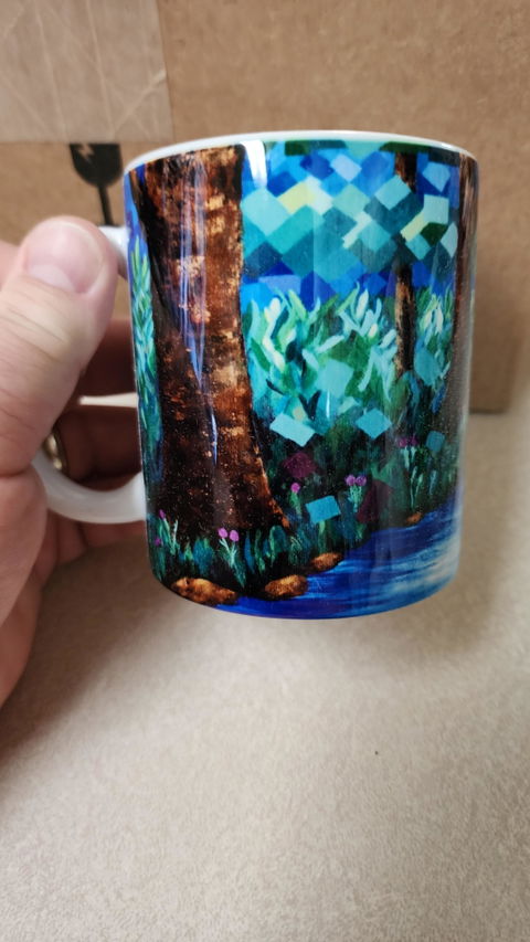 Pixel Persuasion Painting Mug 11oz