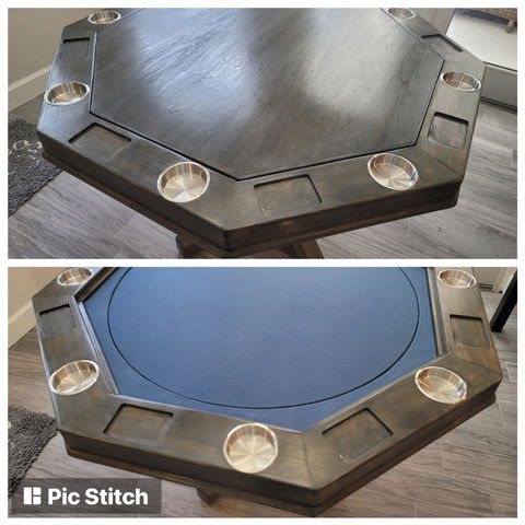 Spinning Center Game Table