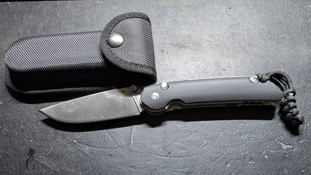 Wilora – The Tarn | D2 Folding Knife with Paracord Lanyard & Sheath
