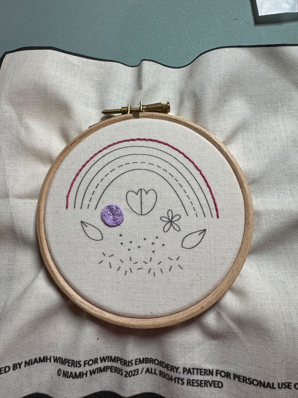 Sampler Embroidery Mini Kit