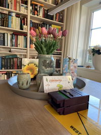 Kunsttulpen Boeket in Roze en Mauve