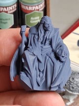 Vampire Sorcerer | Vampires Pt. 2 | Bite The Bullet | 35mm Scale | Resin Printed Tabletop RPG Miniature Figures | DND | 5E