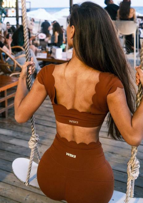 Chic Bra Top | Scallop Bra | WISKII Active