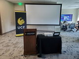 Custom Logo & Seal Options for Lecterns and Podiums