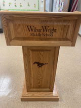 Custom Logo & Seal Options for Lecterns and Podiums