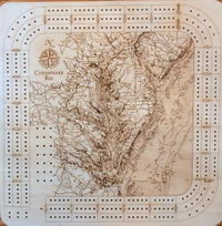 Customer photo from Clifton's review of Chesapeake Bay Cribbage Board