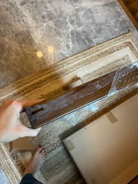 Customer photo from Erica K.'s review of Key Biscayne, Florida 3-D Nautical Wood Chart, Medium, 13.5" x 31"