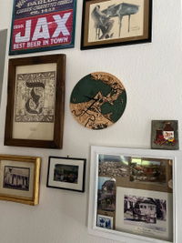 Customer photo from Stephanie C.'s review of New Orleans Clock, 12" Diameter