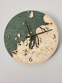 Customer photo from Alyssa J.'s review of Northwest Michigan Ring Clock, 16.50" Diameter