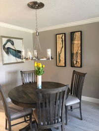Customer photo from Lisa P.'s review of Naples, Florida 3-D Nautical Wood Chart, Narrow, 13.5" x 43"