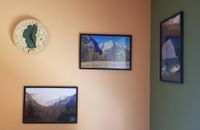 Customer photo from Eryn S.'s review of Lake Tahoe Ring Clock, 16.50" Diameter