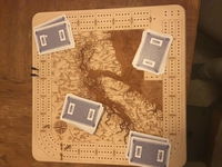 Customer photo from Jordan S.'s review of Salish Sea Cribbage Board