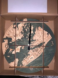 Customer photo from Rylee P.'s review of Hilton Head Ring Clock, 16.50" Diameter
