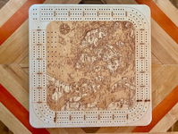 Customer photo from Dayna M.'s review of San Juan Islands Cribbage Board