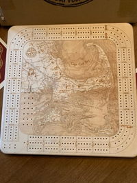 Customer photo from Mel's review of Cape Cod Cribbage Board