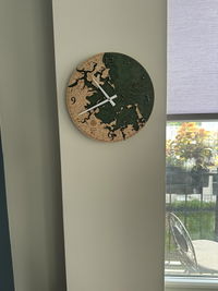 Customer photo from Keri N.'s review of Boston Harbor Clock, 12" Diameter