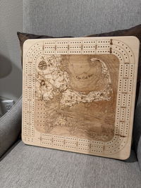 Customer photo from Robert T.'s review of Cape Cod Cribbage Board