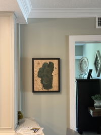 Customer photo from Kara A.'s review of Lake Tahoe 3-D Nautical Wood Chart, Small, 16" x 20"