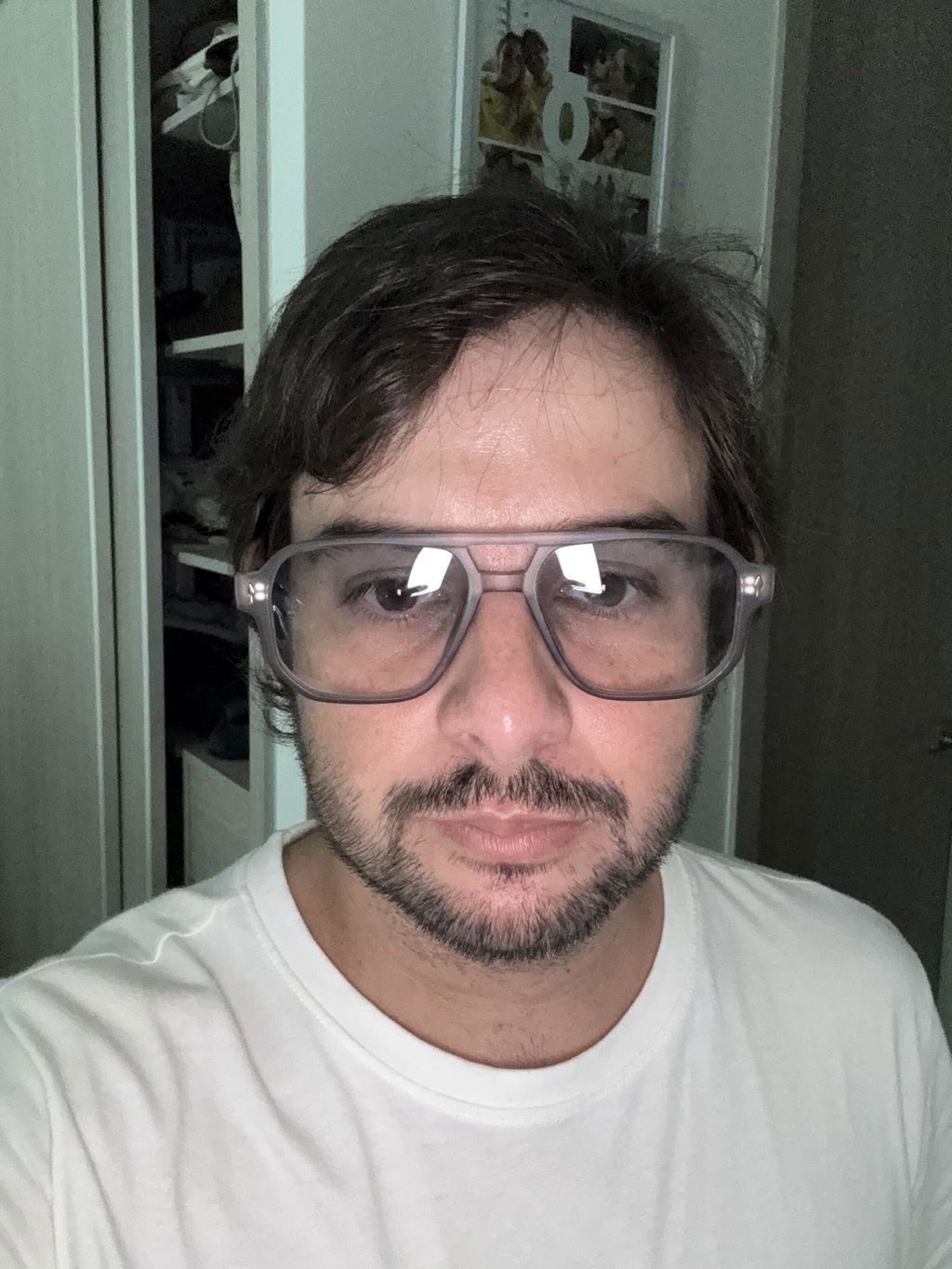 HIGH VOLTAGE - GRAY TRANSLUCENT // Gafas de Sol con Madera