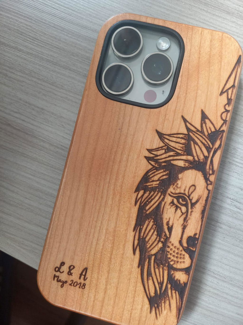 Cases de Madera Para iPhone 13/14