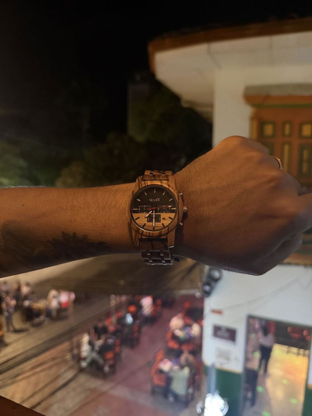 SAN DIEGO // Reloj de Madera