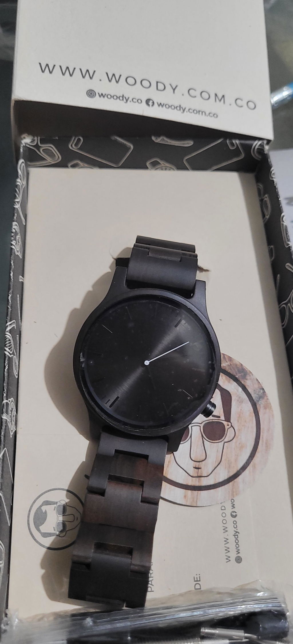 BOSTON // Reloj de Madera