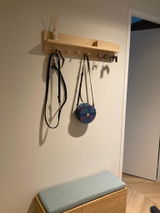 All In One Entryway Shelf with Hook Key Holders