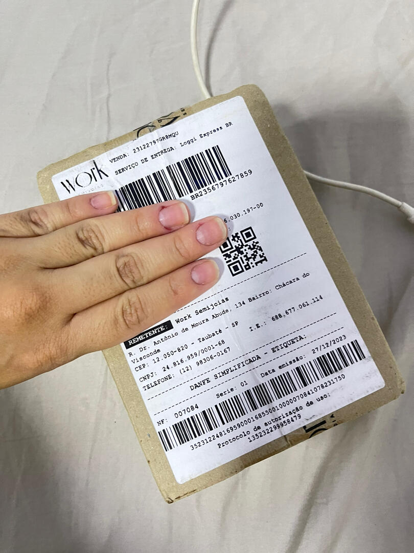 Cliente Shopee review photo