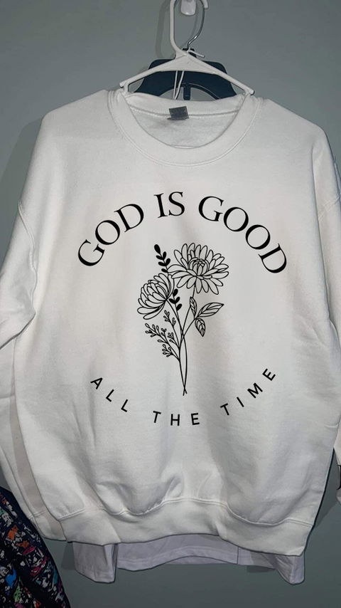 My Love For Jesus Grows Every Day - Personalized Custom Unisex Sweatshirt, Hoodie With Design On Sleeve - Christian Gifts For All Believers, Jesus Lovers