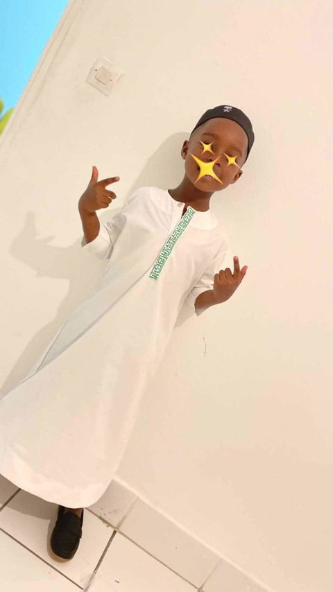 Qamis Orné Enfant
