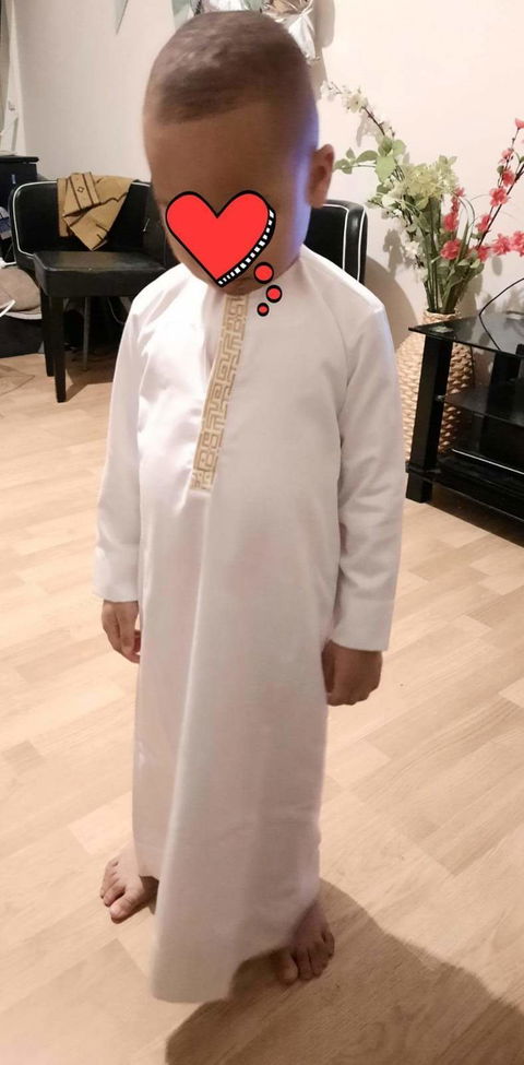 Qamis Orné Enfant