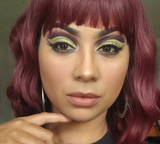 Bob Wigs With Bangs Human Hair Ombre Black 99J Glueless Wig