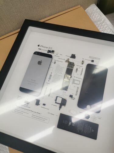 Xreart iPhone 5S Teardown Framed Artwork, Best Geek Gift Idea