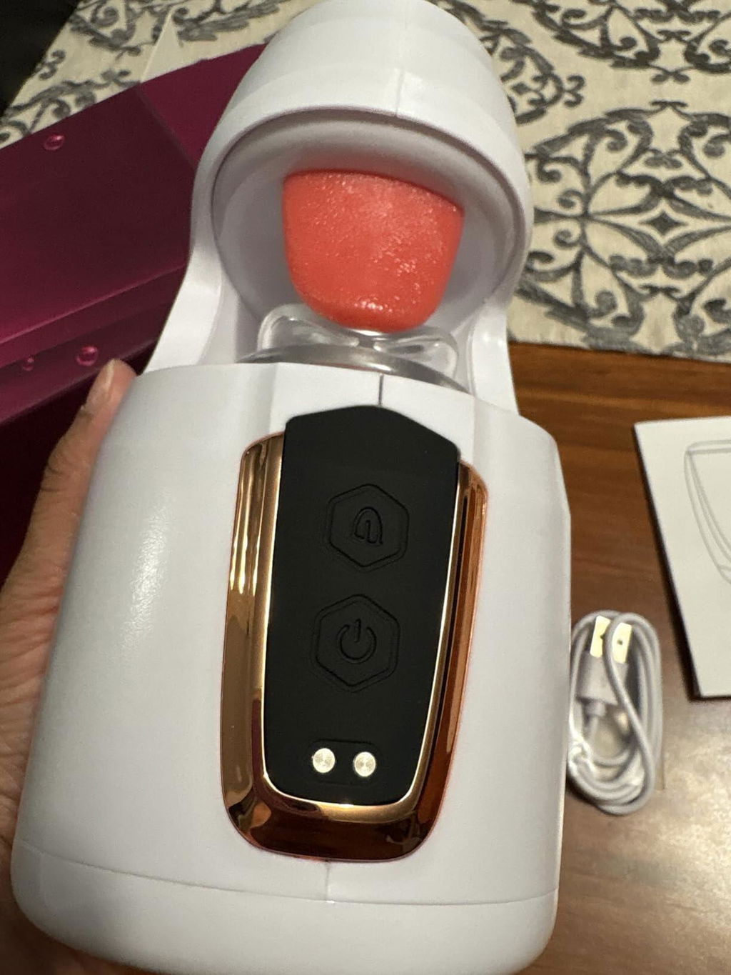 XG18 Plus Glans Trainer 10 Licking Thrusting Blowjob Machine