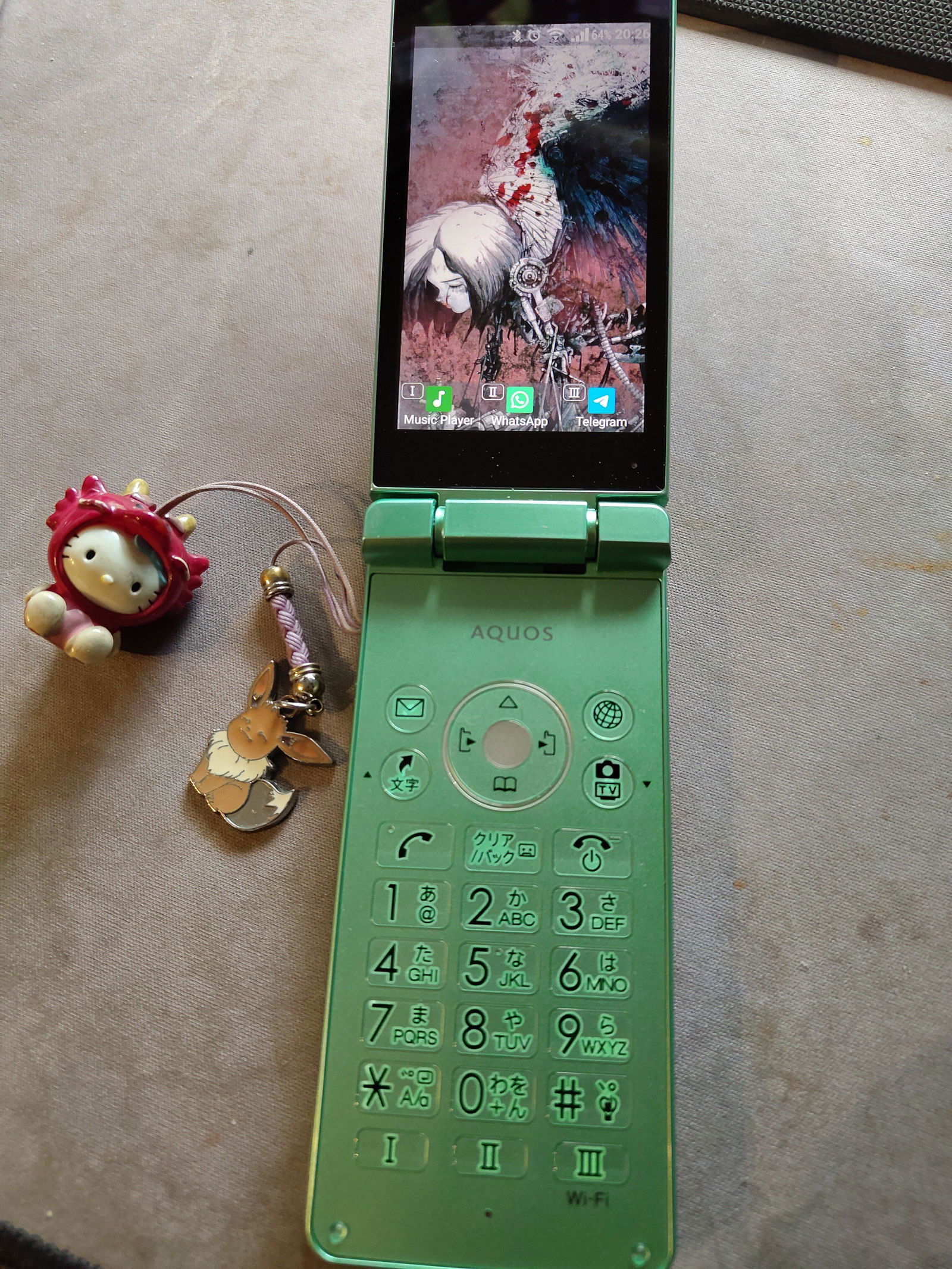 Sharp Aquos Keitai 3 805SH | Japanese Keitai Flip Phone – Y2KPHONES