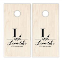 Customizable Design Regulation Size 2-ft x 4-ft Cornhole Boards