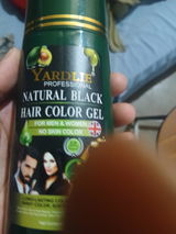 Yardlie natural black hair color gel review photo