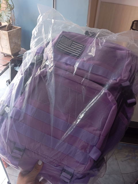 Morral Táctico Lila 35 Litros
