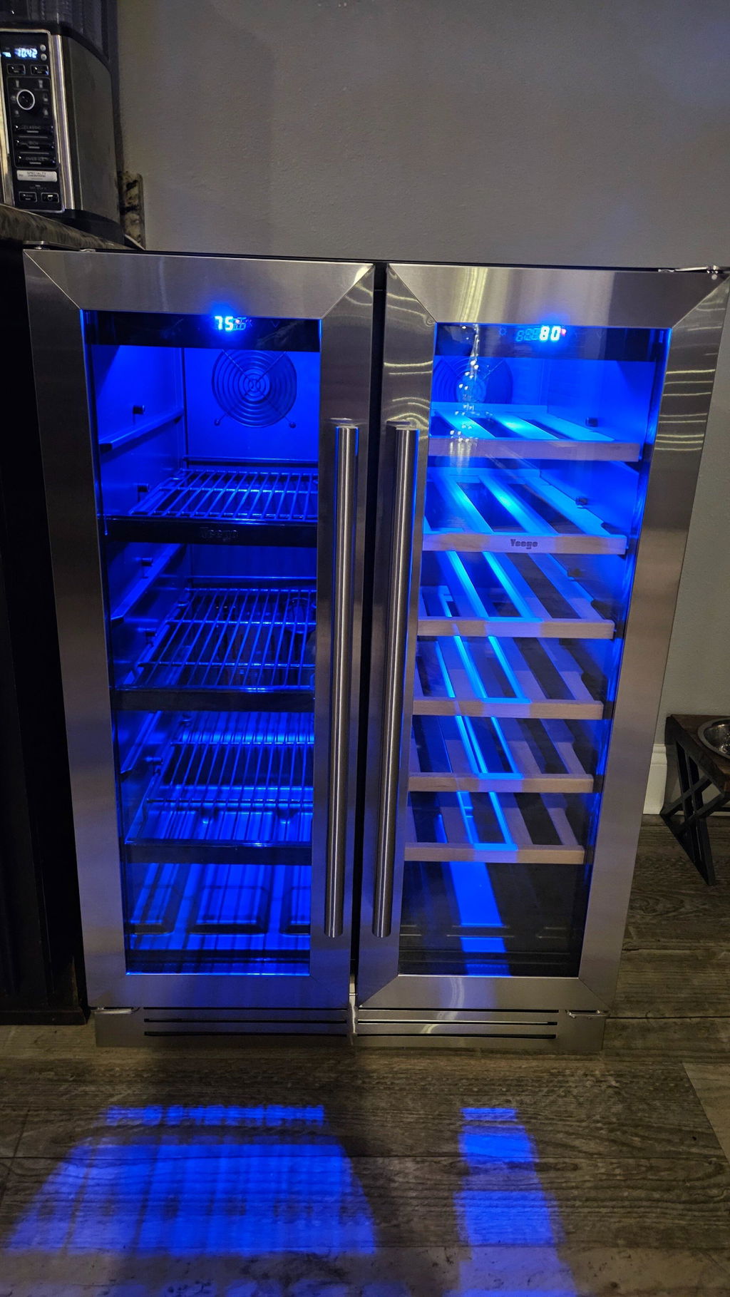 Yeego French Door Wine Beverage Fridge