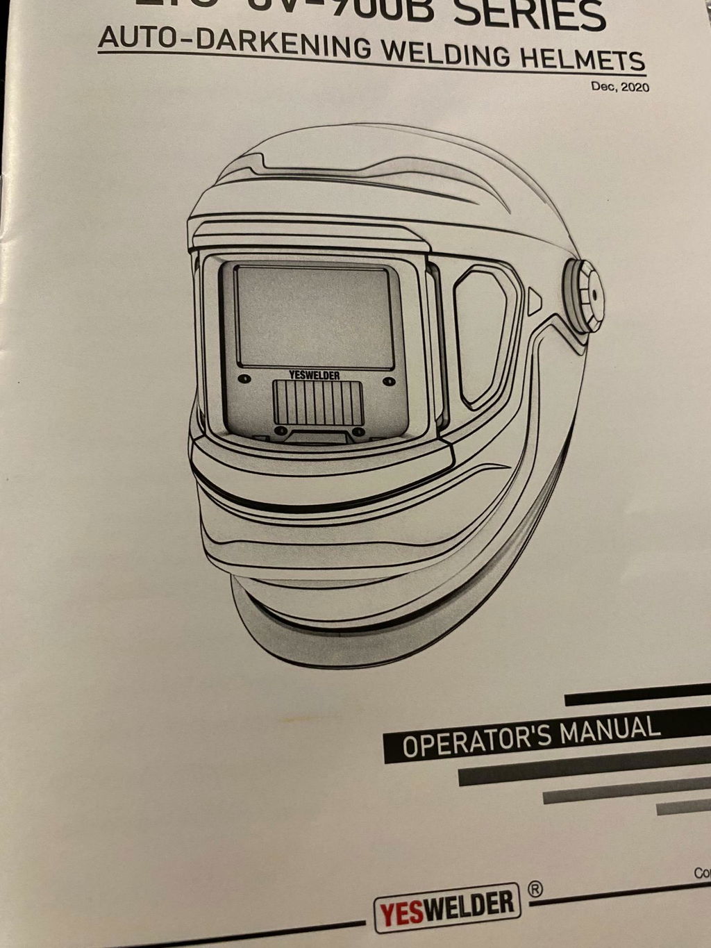 LYG-0V-900B Flip-up Auto-darkening Welding Helmet