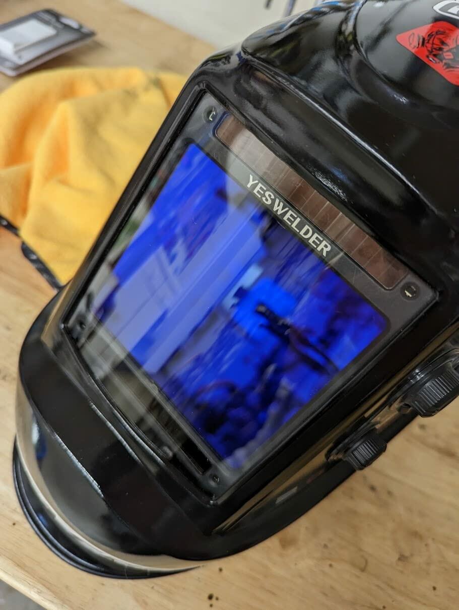 JP01-M800H 7-Pack M800H Series Welding Helmet Transparent Replacement Lens