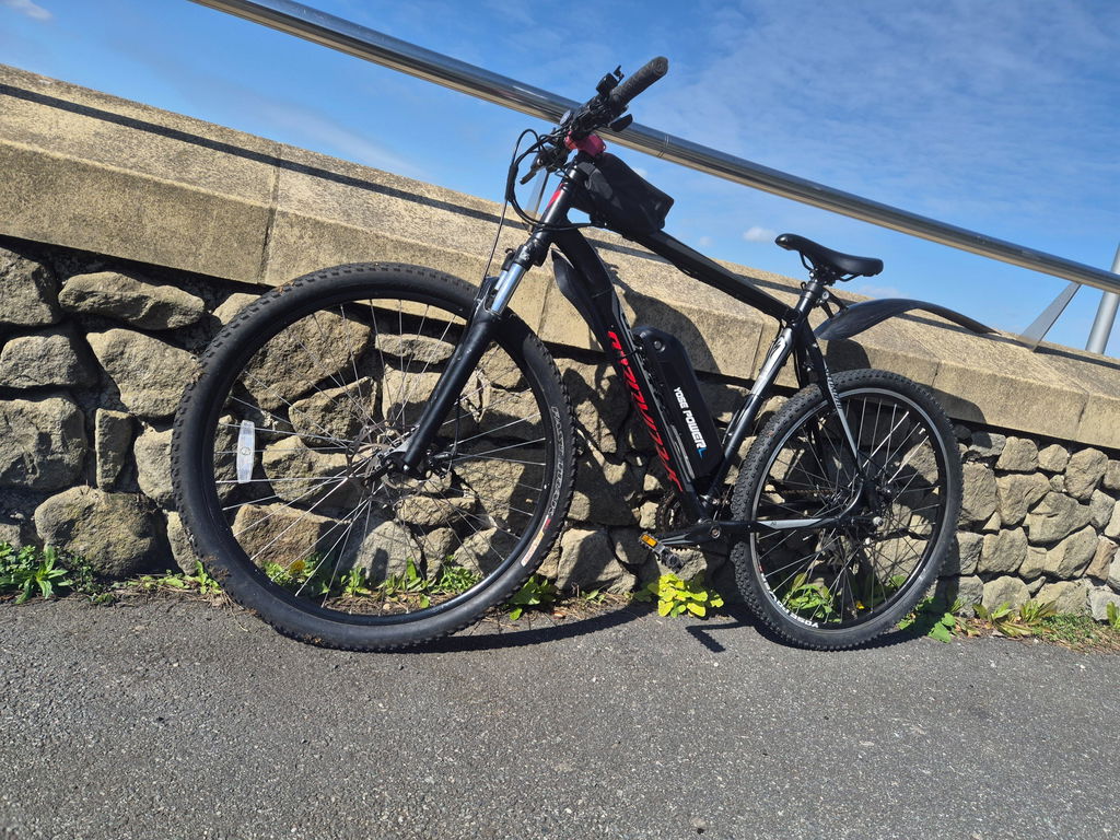 36V350W 26"/27.5"/28" Rear E-Bike Conversion Kit for Freewheel with 36V13Ah HL1 Battery