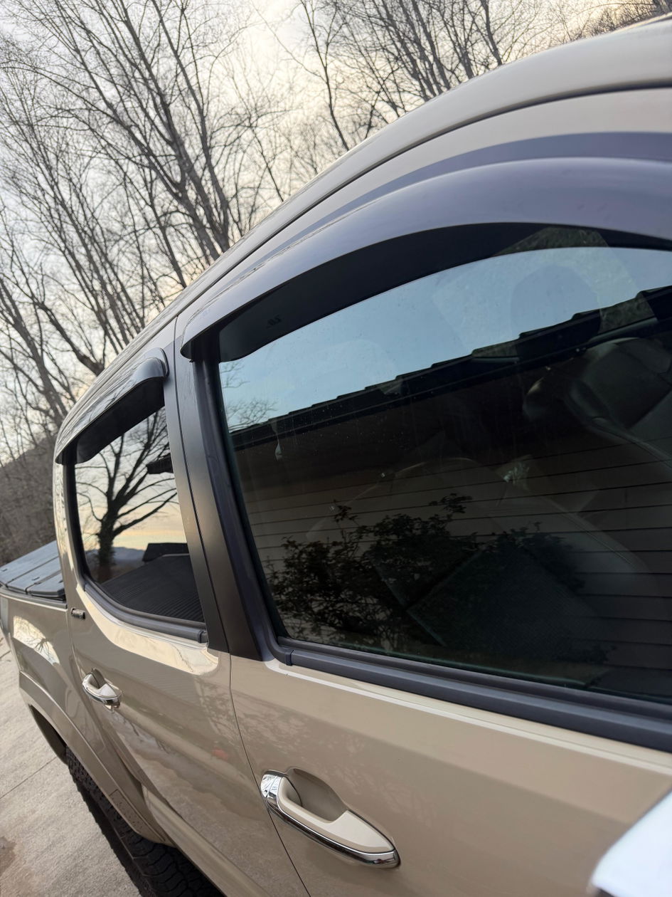 AVS Ventvisor Window Rain Guards for 2016-2023 Tacoma
