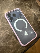 iPhone 17 Pro Uyumlu Kılıf M-safe Şarj Özellikli Airbagli Youngkit Dynamic 2 Serisi Kapak Pembe