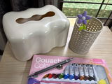 Marshmallow Tissue Box