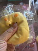 YOYOSQUISHY Marshmallow Texture or Water Texture Cute Chick Taba Squishy Toy