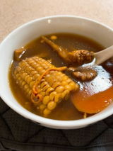 Agaricus Blazei Mushroom, Conch & Cordyceps Flower Soup