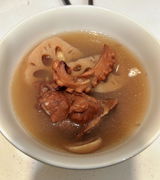 Octopus, Adzuki Bean, Dried Scallop & Coix Seed Soup